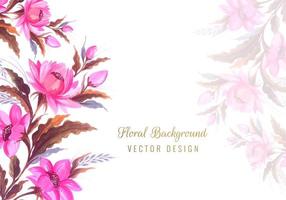 flower design background vector