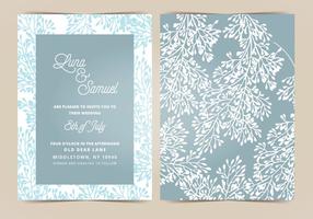 Vector Wedding Invitation